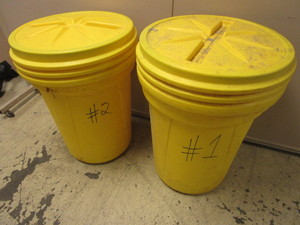 lot 611 image: HAZ-MAT CONTAINMENT DRUMS