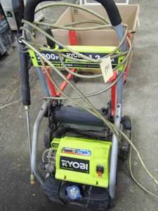 lot 134 image: Ryobi Pressure Washer