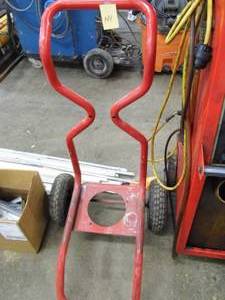 lot 144 image: Red Welding Cart
