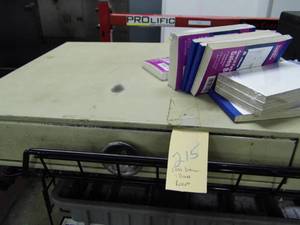 lot 215 image: Cash Drawer - Receipt Books