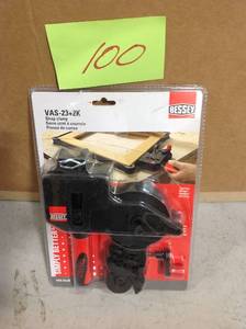 lot 100 image: BESSEY 23 ft. Variable Angle Strap Clamp &nbspin good condition