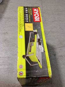 RYOBI 7 in. 4.8 Amp Tabletop Tile Saw  USED