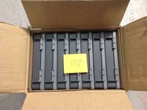WHAM 7.5 IN ORGANIZER BOX GRAPHITE CASE&nbsp&nbspin good condition