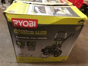 RYOBI 2,900 PSI 2.3-GPM Gas Pressure Washer In good condition see pics 
