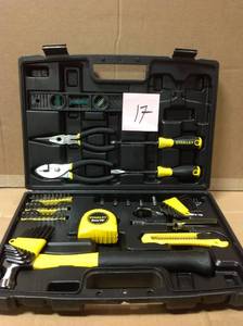 lot 17 image: STANLEY HOMEOWNERS TOOL KIT &nbspin good condition