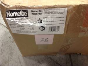lot 78 image: Reconditioned 150 MPH 400 CFM 26cc Gas Handheld Blower Vacuum&nbspin good condition