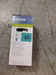 lot 42 image: MOEN Prep Series 12 HP Continuous Feed Garbage Disposal with Power Cord and Universal Mount&nbspin good condition