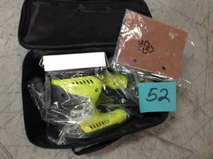 lot 52 image: RYOBI 2 Amp Corded 14 Sheet Sander&nbspin good condition