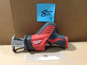 lot 85 image: Milwaukee M12 12-Volt Lithium-Ion HACKZALL Cordless Reciprocating Saw (Tool-Only)&nbspin good condition