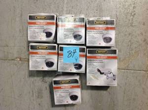 lot 87 image: Defiant Home Security IndoorOutdoor Fake Dome Surveillance Camera&nbspin good condition