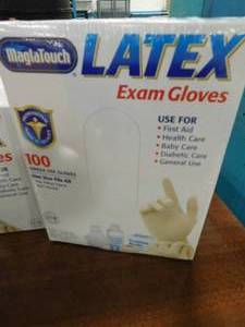 lot 399 image: 3 - Boxes of Latex Gloves