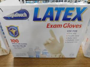 lot 407 image: 3 - Boxes of Latex Gloves