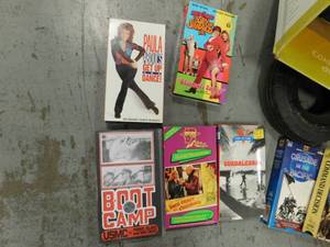 lot 366 image: Misc. VHS Tapes