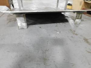 lot 429 image: Aluminum Dock Plate - 48 x 48
