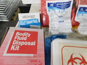 lot 434 image: Large Lot of Safety Supplies