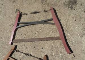 lot 448 image: Three Antique Saws
