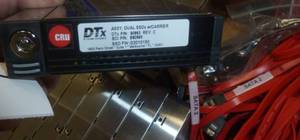 lot 483 image: CRU Backup Units - Used to Hot Swap Backup Drives in a PC, Holds Two 3.5 Drives