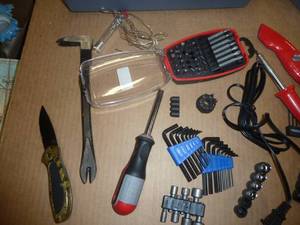 lot 495 image: New Tool Box and Misc. Tools
