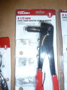 lot 505 image: Rivet Tool and Eyelet Set