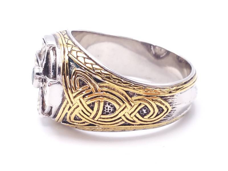 Franklin mint deals celtic cross ring