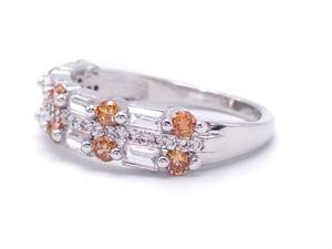 lot 46 image: Ladies Fashion Estate Ring in Sterling Silver