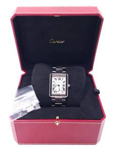 lot 1A image: Cartier Tank Solo XL Unisex Automatic Watch