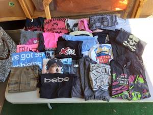 Assorted Tees & Tops Size SM