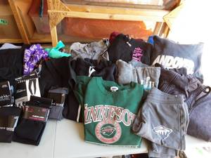 Large Lot Of Hoodies, Sweats & Leggings