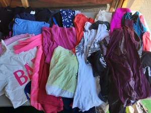 Large Lot Of Tops, Tees & Tanks