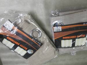 1 pair 37x45 inch Semi-Sheer Gromme...