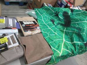 Curtians, Pillow Cover, 2 Frog Flag...