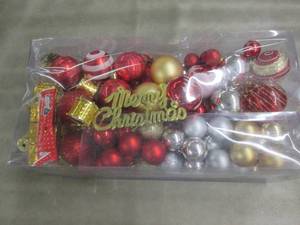 Large Lot of Christmas Ornaments V4...