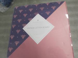 Rustic Felt Letter Board Set & Stor...