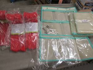 3 Shower Organizers, 3 Pks Hangers ...