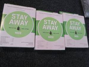 3 Pk Stay away for Mice...
