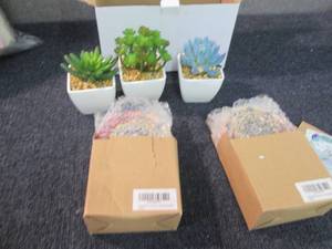 2 Sets of Absorbent Coasters, 3 Fau...