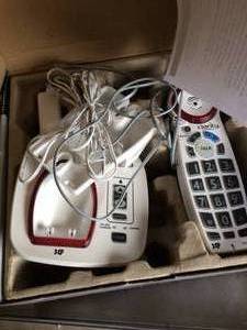 New In Open Box Clarity XLC2 DECT 6.0 Extra Loud Amplified Big-Button Speakerphone with Talking Caller ID