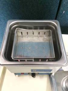 Sonicor Stainless Steel Tabletop Ultrasonic Cleaner With Timer For Jewelry Lab Instruments Etc - 1 PINT Capacity - Great Working Condition