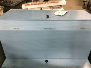 Dental Plaster Stone Gypsum Powder 3 Section Storage Cabinet - Comes With Powder In It