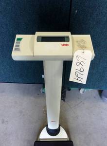 MSRP $500 Seca BMI 7031321993 703 550LB High-Capacity PHYSICIANS DIGITAL Wireless Column Scale - GREAT WORKING CONDITION