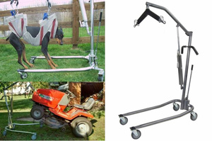 MSRP $1000 450 lbs. Weight Capacity&nbspDrive Manual Hydraulic Patient Lift 13023SV GREAT FOR VETERINARIANS AND MECHANICS TOO - WOW LIKE NEW CONDITION