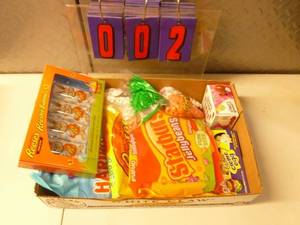 Flat of Candy. As shown. All Late 2020 or 2021 Best By Date.