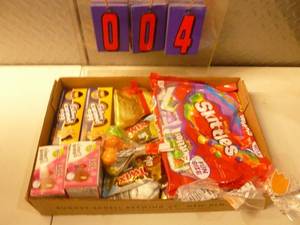 Flat of Candy. As shown. All Late 2020 or 2021 Best By Date.