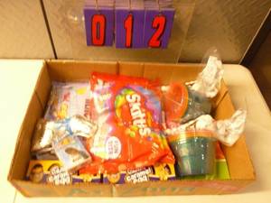 Flat of Candy. As shown. All Late 2020 or 2021 Best By Date.