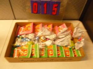 Flat of Candy. As shown. All Late 2020 or 2021 Best By Date.