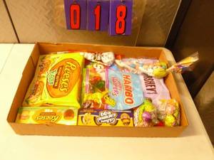 Flat of Candy. As shown. All Late 2020 or 2021 Best By Date.