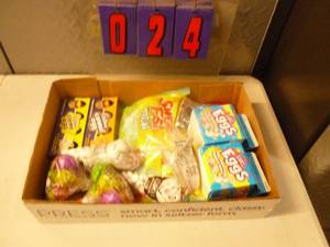 Flat of Candy. As shown. All Late 2020 or 2021 Best By Date.