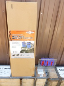 High Bar bucket locker. New in box. As shown.