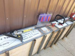 Craftsman 4 cycle brush cutter. Nearly new. Tested & works. Needs blade. As shown.