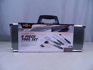 New 6 Piece Carbon Fiber Tool Set with Aluminum Case